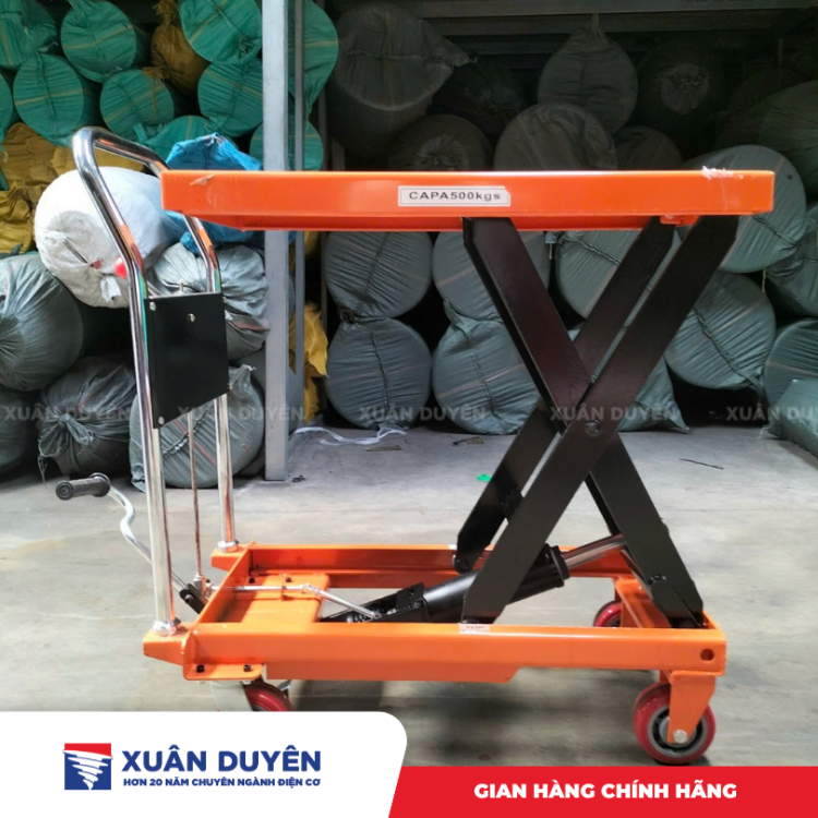 Xe nâng mặt bàn TT500 (500kg)