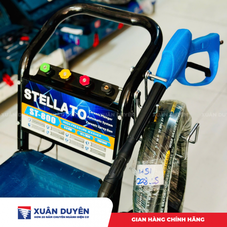 Máy xịt rửa xe Stellato ST-800 (3500W)
