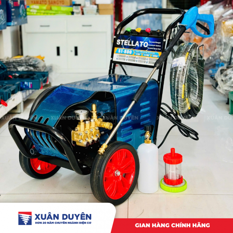 Máy xịt rửa xe Stellato ST-800 (3500W)