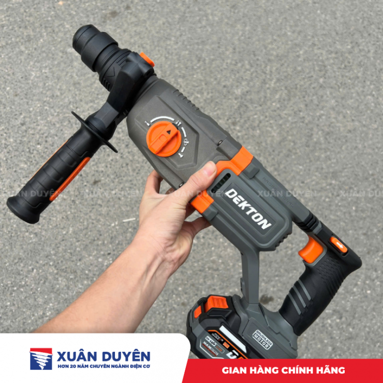 Máy khoan 3 chức năng pin 21V Dekton M21-RH2603BX