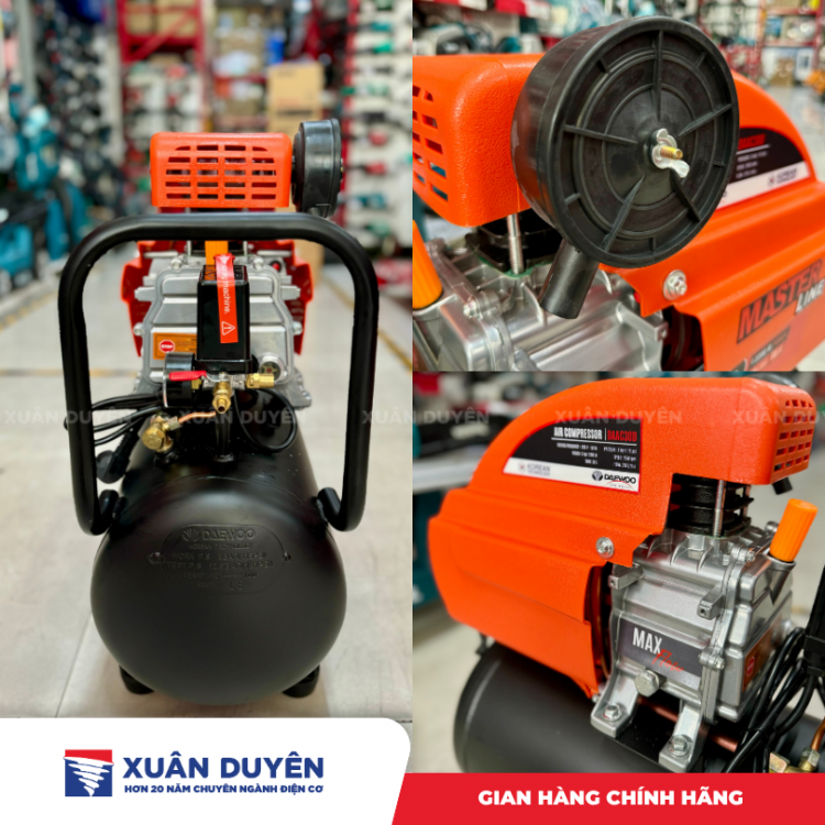 Máy nén khí không dầu 30L Daewoo DAAC-30D