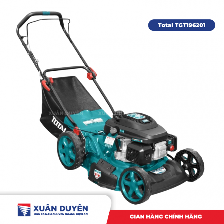 Máy cắt cỏ đẩy tay chạy xăng 4 thì 3.5KW Total TGT196201