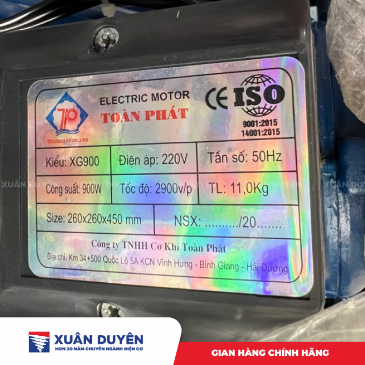 Máy xay thịt XG900 Toàn Phát