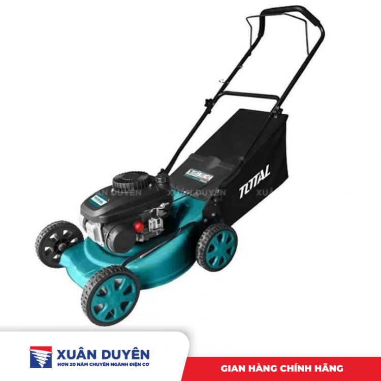 Máy cắt cỏ đẩy tay chạy xăng 4 bánh 4HP Total TGT141181