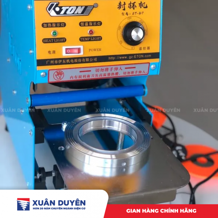 Máy ép miệng ly 700ml Eton D7