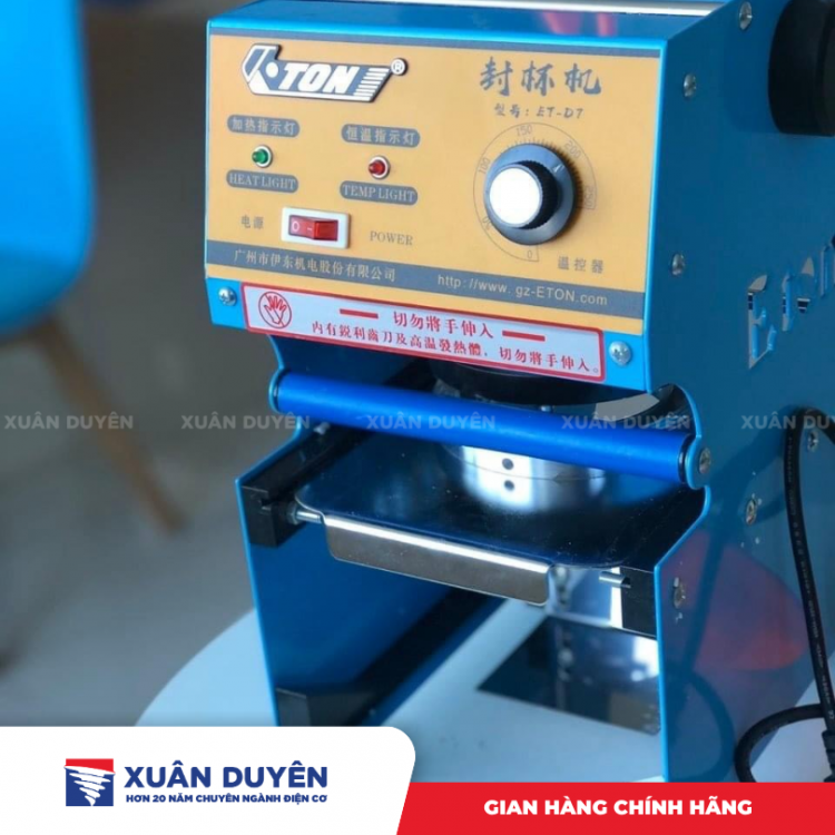 Máy ép miệng ly 700ml Eton D7