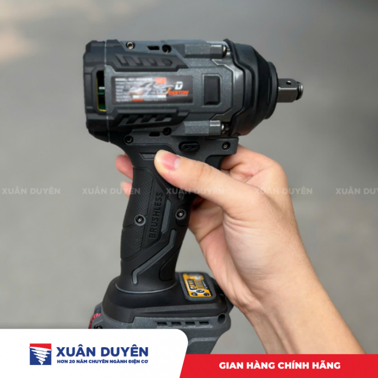 Máy siết bu lông dùng pin 21V Dekton M21-IW550PRO