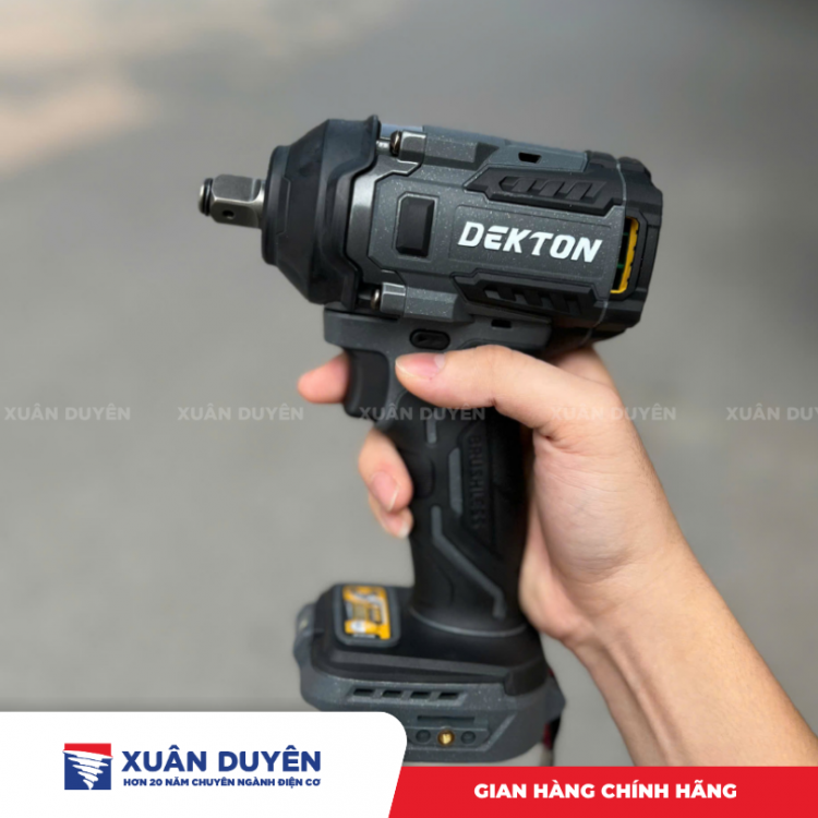Máy siết bu lông dùng pin 21V Dekton M21-IW550PRO