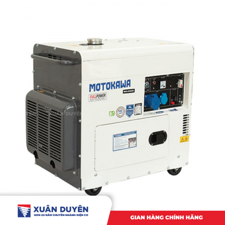 Máy phát điện cách âm 6.5KW Motokawa MDG-8000SE