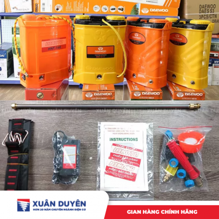 Bình xịt điện Hinota HNT-16E (16L)