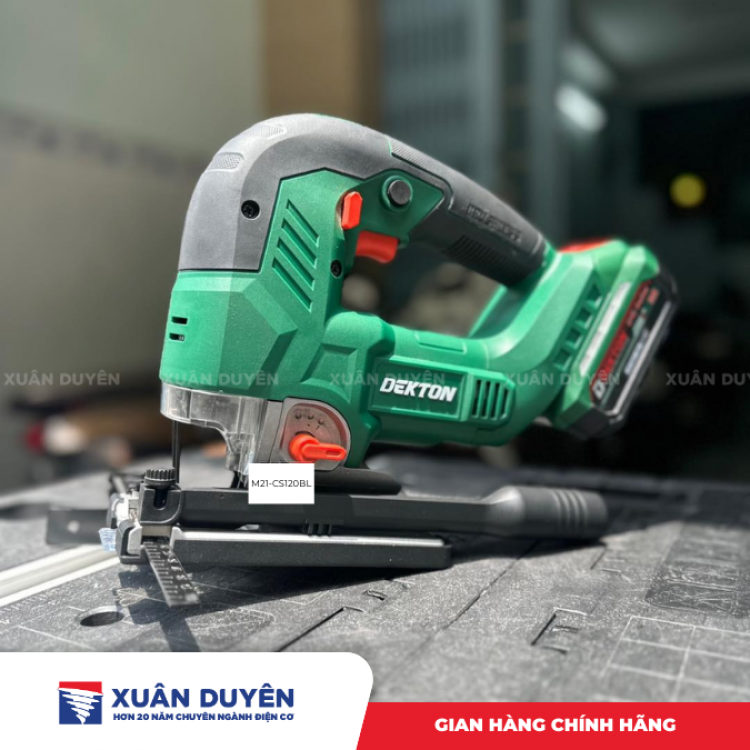 Máy cưa lọng pin 21V Dekton M21-CS120BL