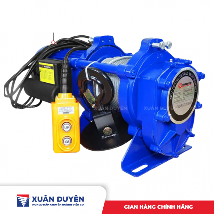 Máy tời xây dựng 300-600kg Stronger KCD600