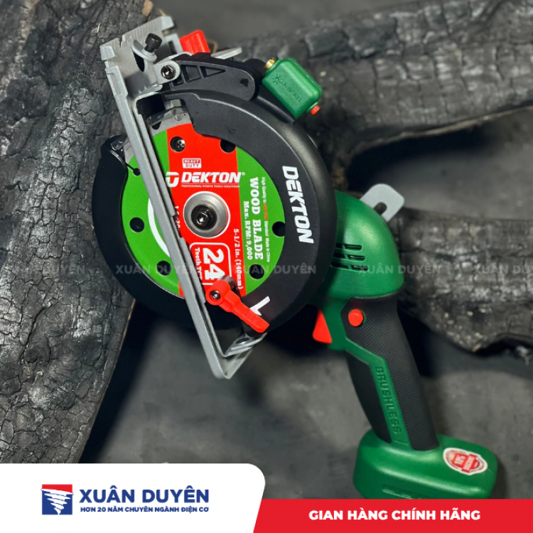 Máy cưa đĩa dùng pin 21V Dekton M21-CS05BL