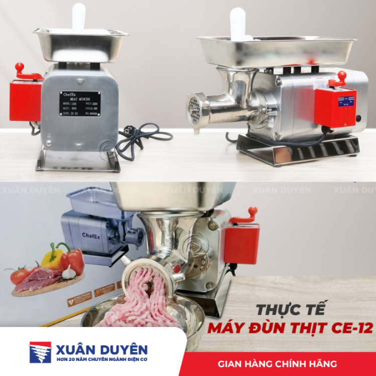 Máy xay thịt ChefEx 12