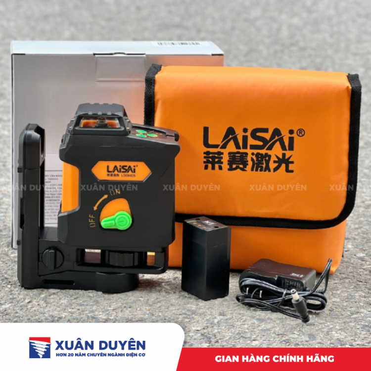 Máy cân tia laze 5 tia xanh Laisai LSG660S