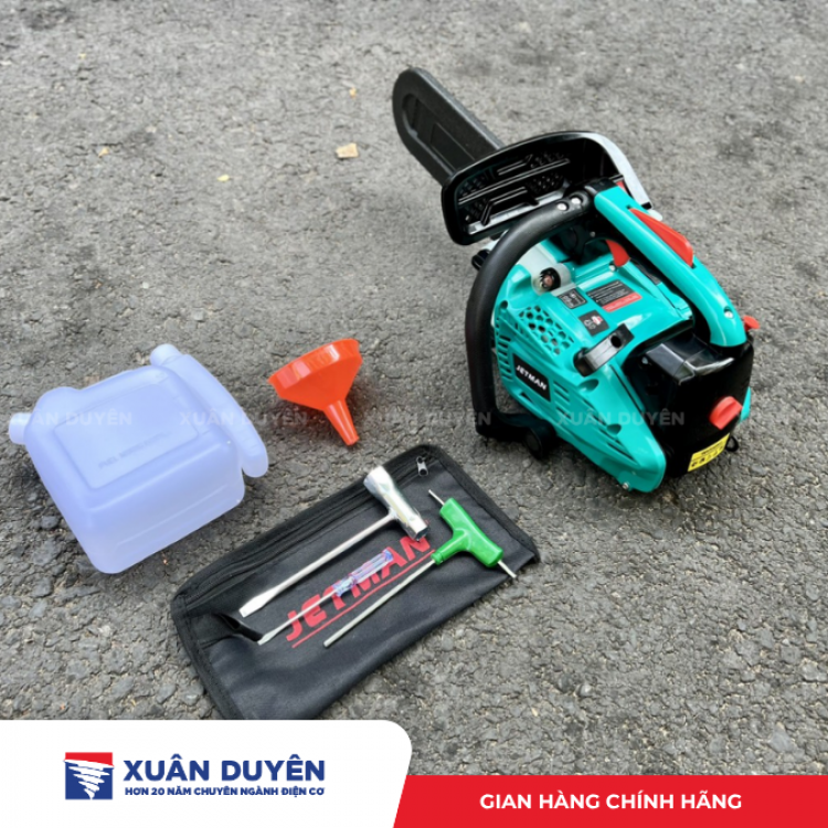 Máy cưa xích 2 thì Jetman JM-CX12 (800W)