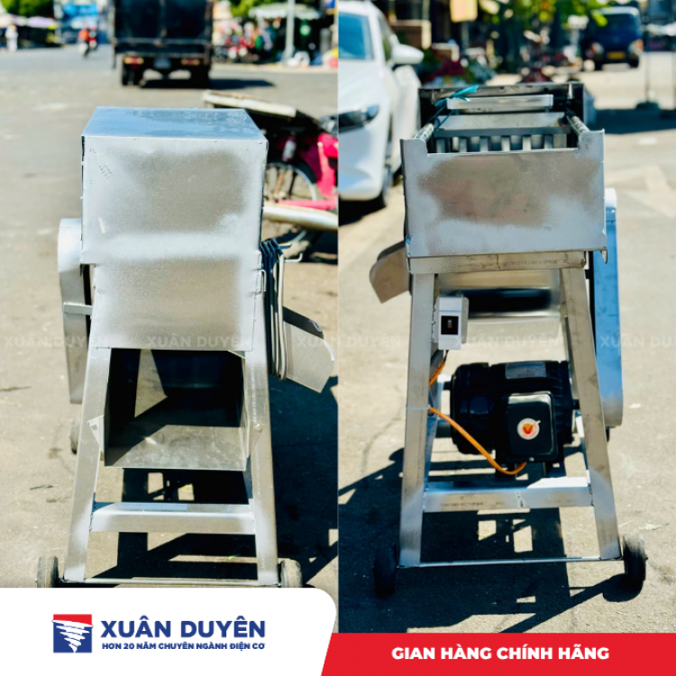Máy cưa đá cây 5 lưỡi Inox không motor