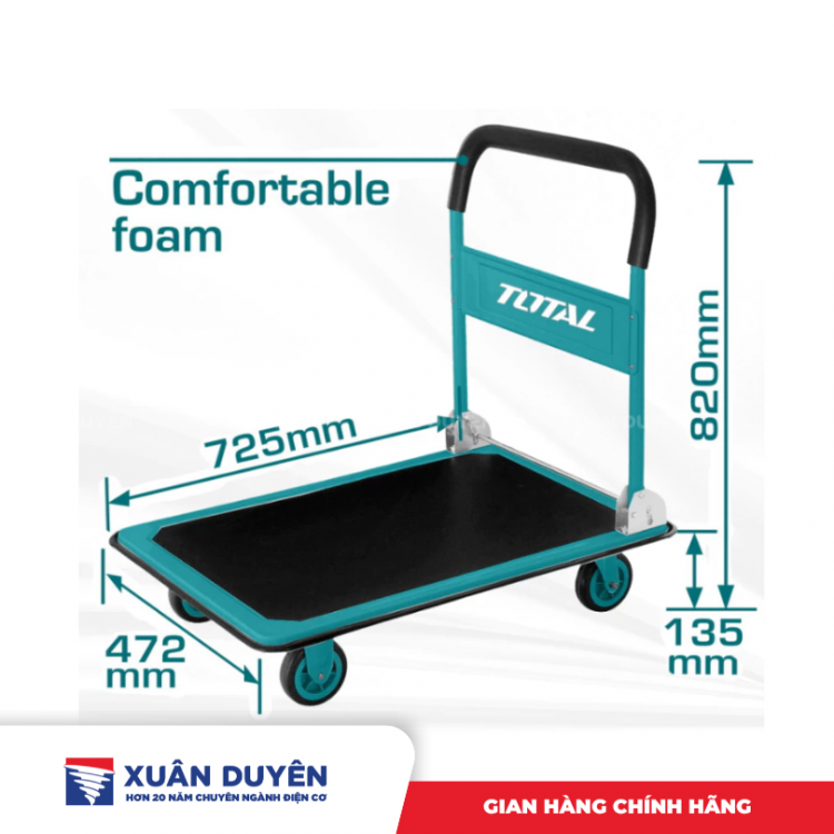 Xe đầy hàng Total THTHP11502 (150kg)