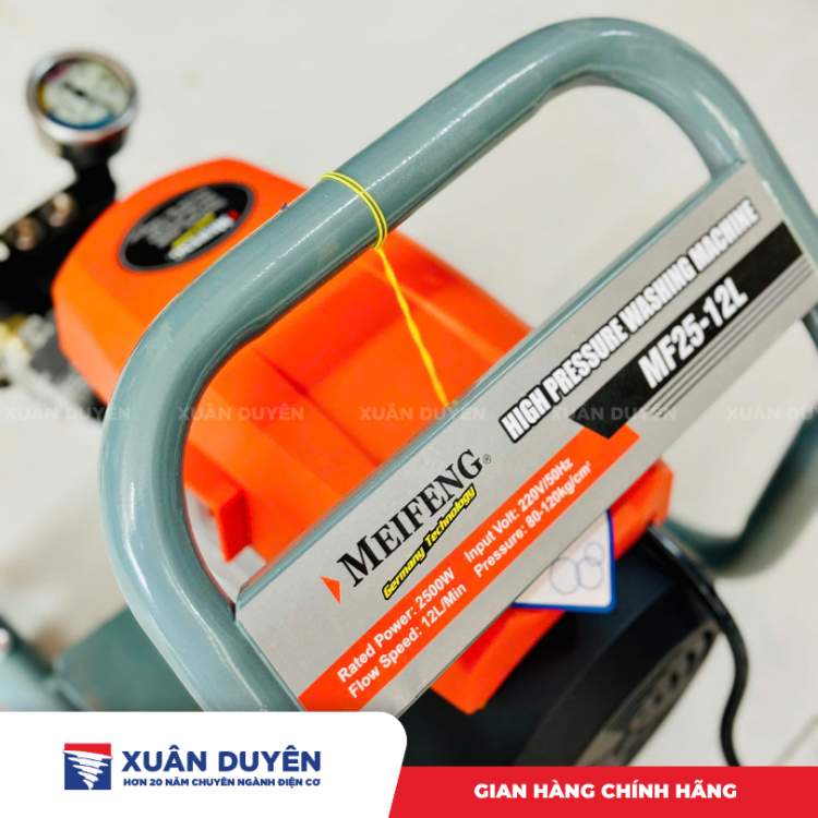 Máy rửa xe khung sắt Meifeng MF25-12L (2500W)