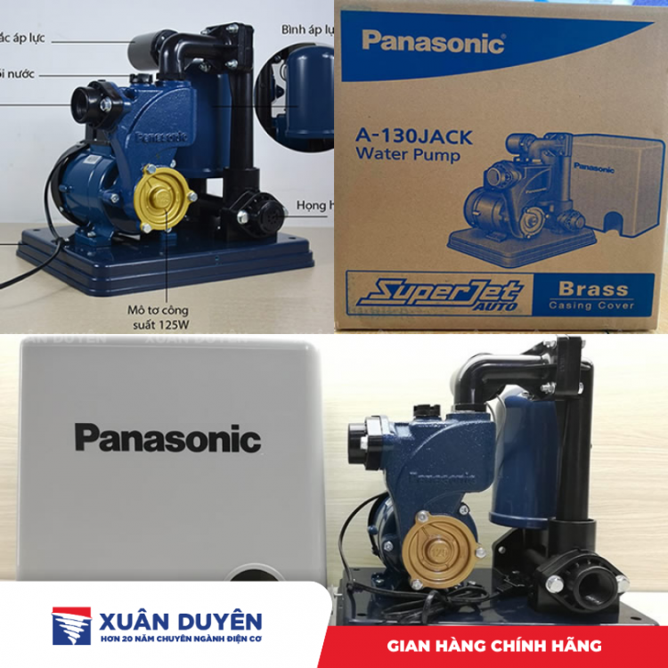Máy bơm tăng áp Panasonic A - 130 JACK