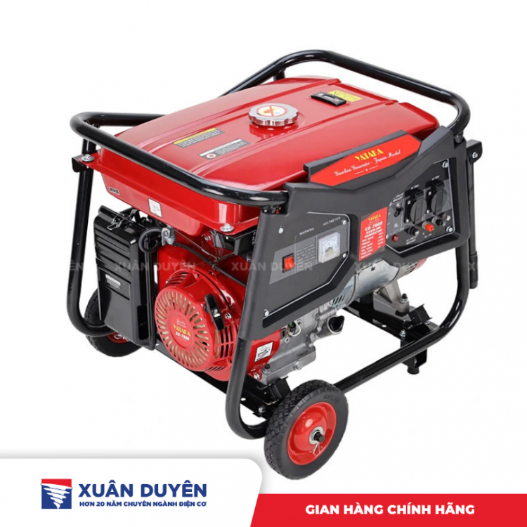 Máy phát điện chạy xăng 5KW Yataka CS-7900D (có đề)