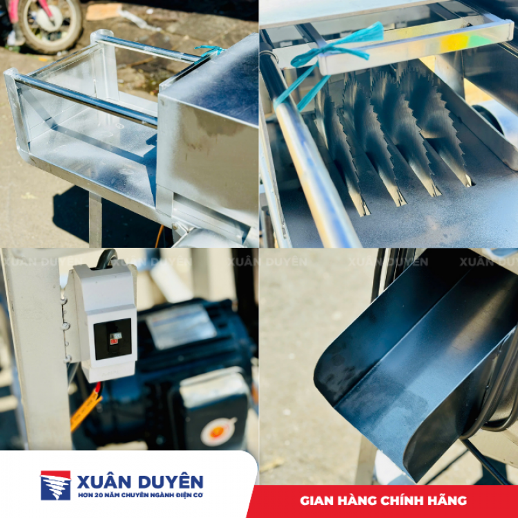 Máy cưa đá cây 5 lưỡi Inox không motor