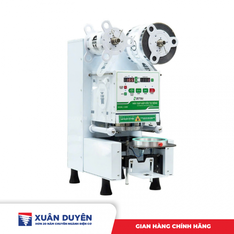 Máy dập nắp cốc tự động Zetsu Z-895