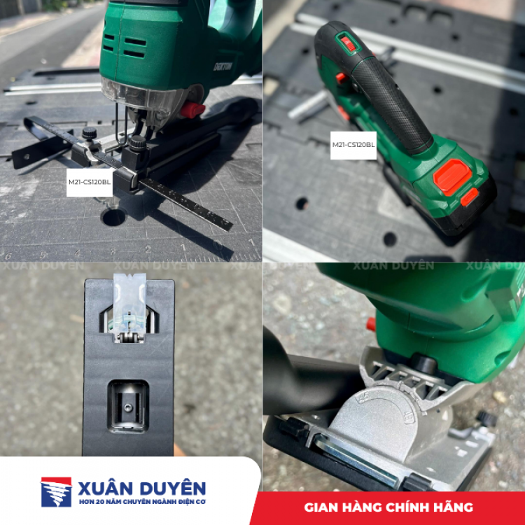 Máy cưa lọng pin 21V Dekton M21-CS120BL