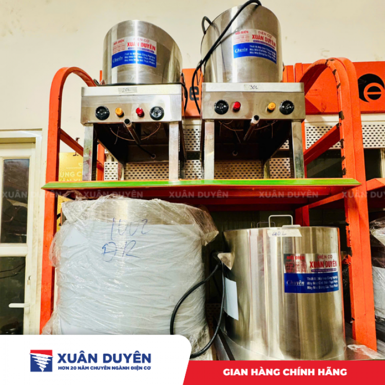 Nồi nấu phở bằng điện 80 lít (ĐPS)