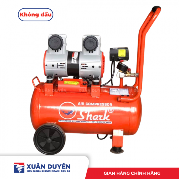 Máy nén khí không dầu 60L Shark CNT50
