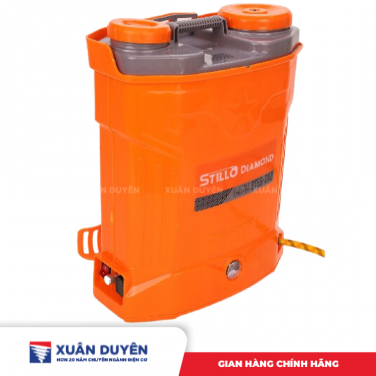 Bình xịt điện bộ bơm đôi Stillo GOLD STES 20GBD (20L, 12AH)