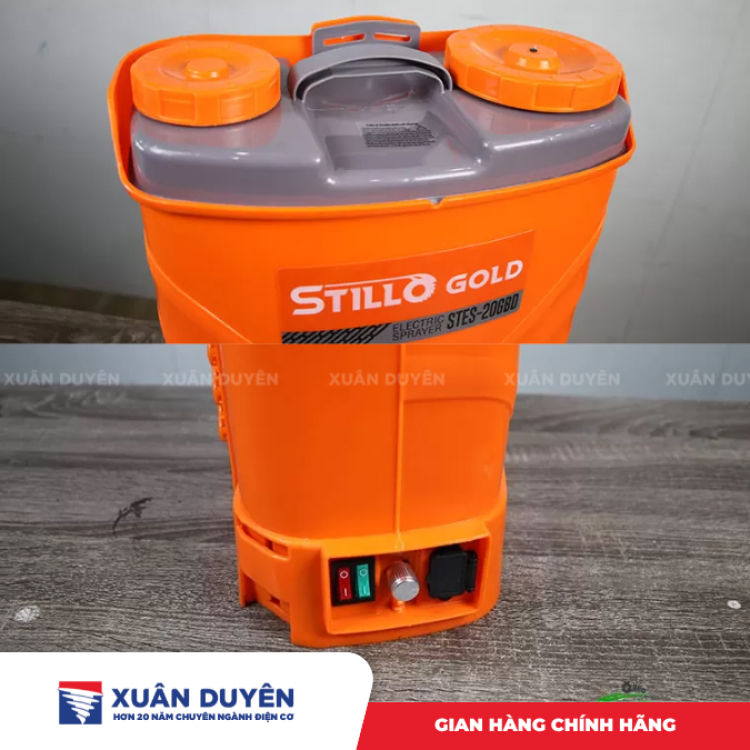 Bình xịt điện bộ bơm đôi Stillo GOLD STES 20GBD (20L, 12AH)