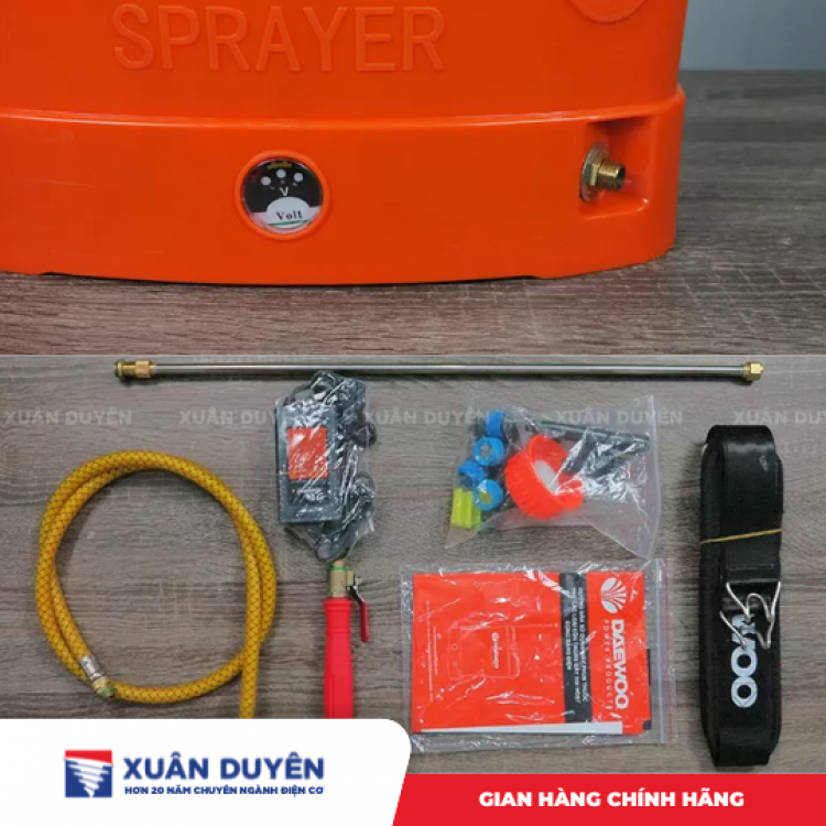 Bình xịt điện Daewoo DAES-S3 (20L, 8AH)