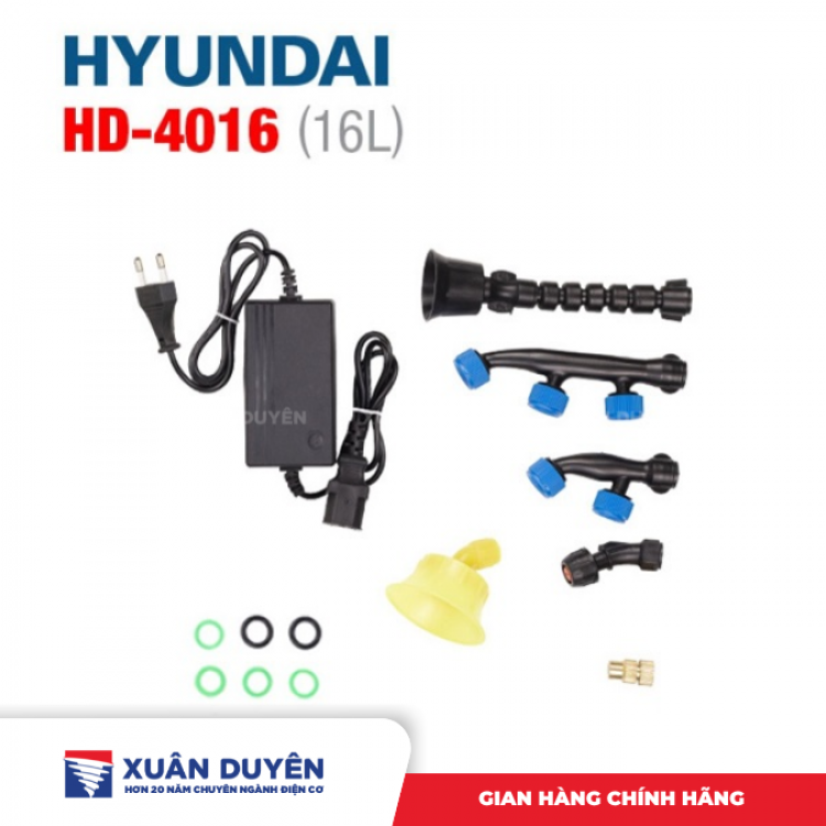 Bình xịt điện Hyundai HD-4016 (16L, 9AH)