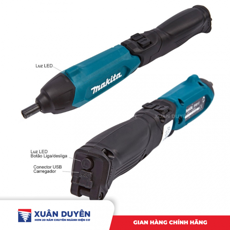 Bộ máy vặn vít dùng pin Makita DF001DW 3.6V