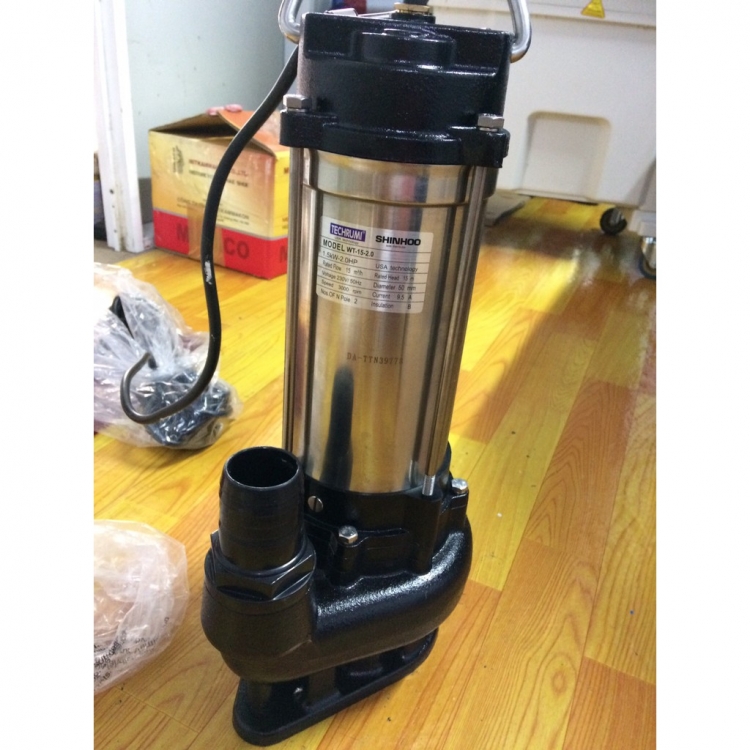 Bơm chìm nước thải rác Techrumi 1.5HP