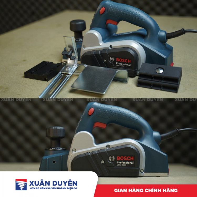 Máy bào gỗ Bosch GHO 6500 (82MM, 650W)