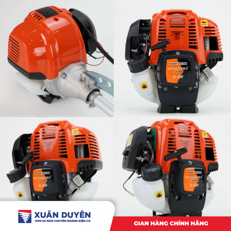 Máy cắt cỏ 4 thì Mitsuyama TL-35N (1KW, 1.5HP)
