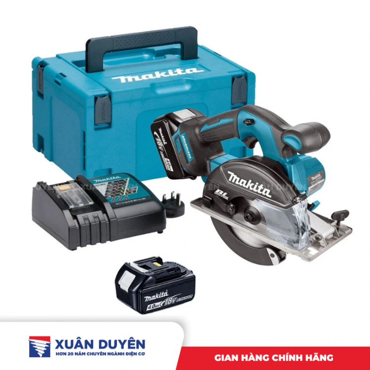 Máy cắt kim loại pin Makita DCS550RME