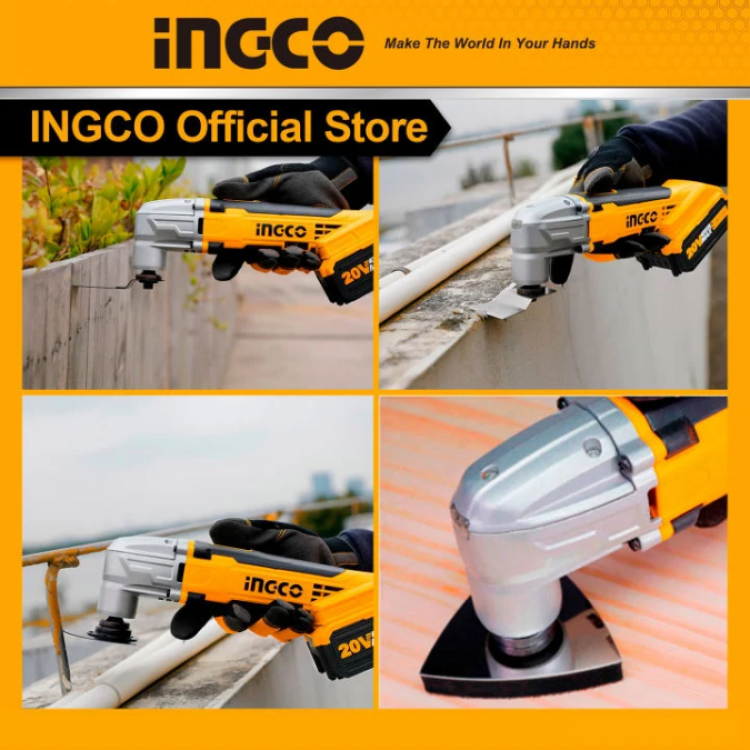 Máy cắt rung đa năng dùng pin 20V Ingco CMLI2001 (Chưa kèm pin sạc)