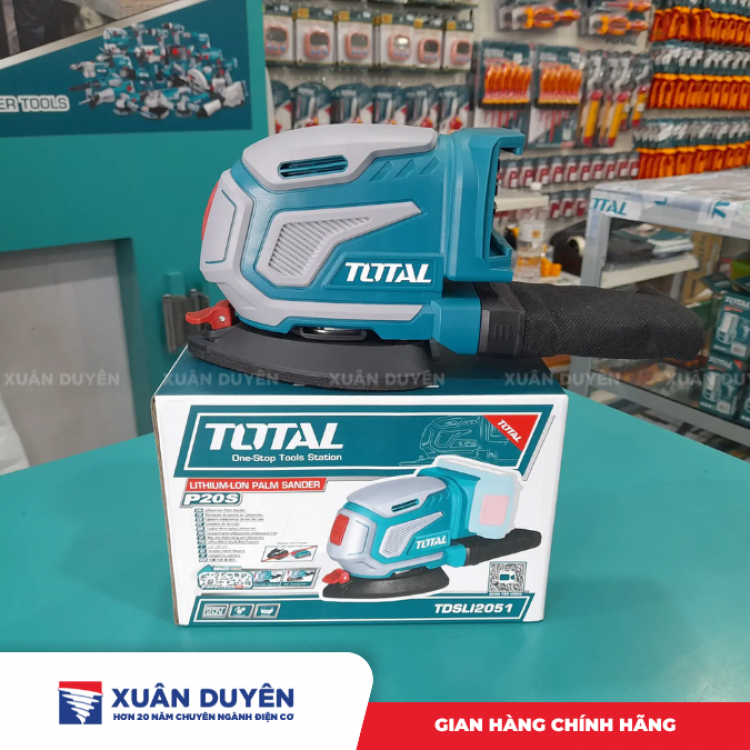 Máy chà nhám dùng pin 20V Total TDSLI2051 (Chưa kèm pin sạc)