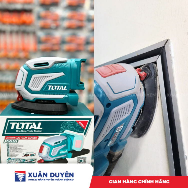 Máy chà nhám dùng pin 20V Total TDSLI2051 (Chưa kèm pin sạc)