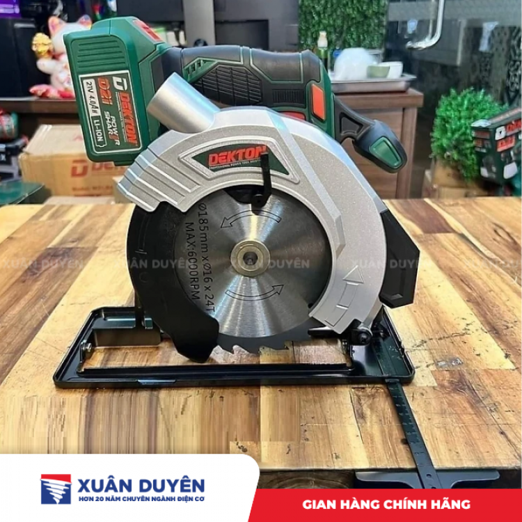 Máy cưa đĩa dùng pin 21V Dekton D21-CG185 (Chưa kèm pin sạc)