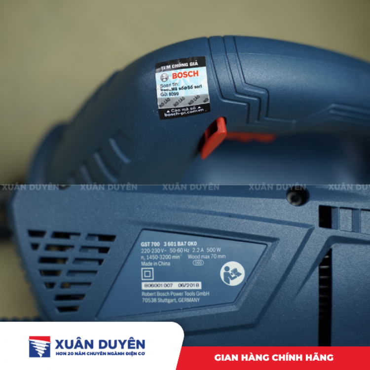 Máy cưa lọng Bosch GST 700 (500W)