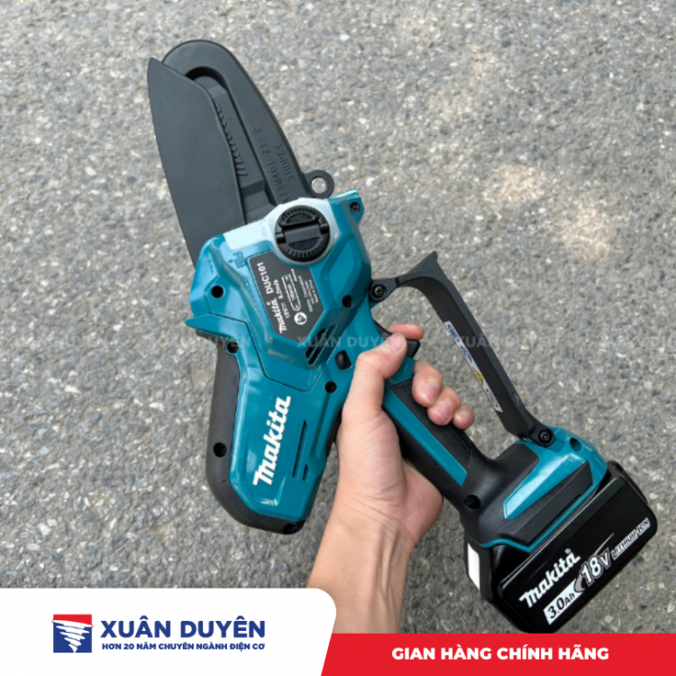 Máy cưa xích dùng pin 18V Makita DUC101 (chưa kèm pin sạc)