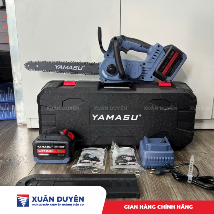 Máy cưa xích dùng pin 21V Yamasu YMS-MCX12
