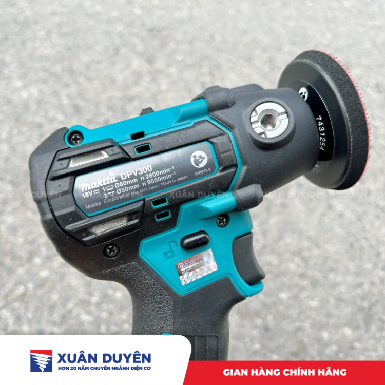 Máy đánh bóng dùng pin Makita 18V DPV300Z (Chưa kèm pin sạc)