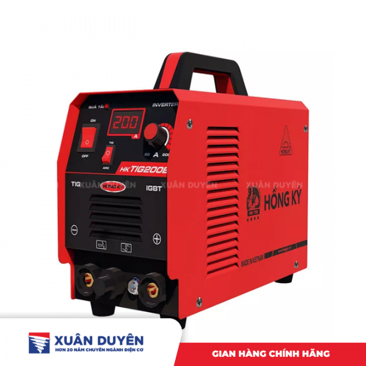 Máy hàn điện tử Hồng Ký Tig 200E