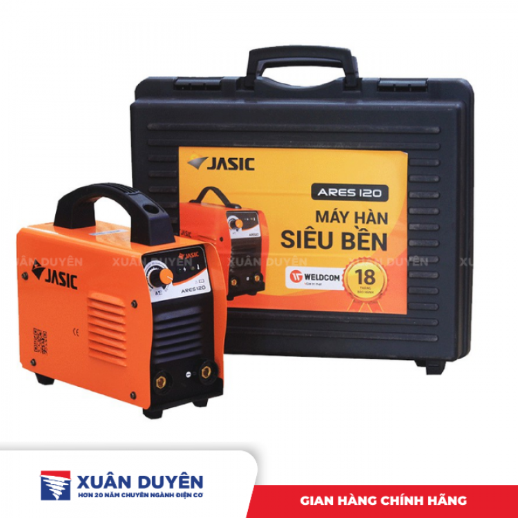Máy hàn que Jasic ARES 120 (valy nhựa)
