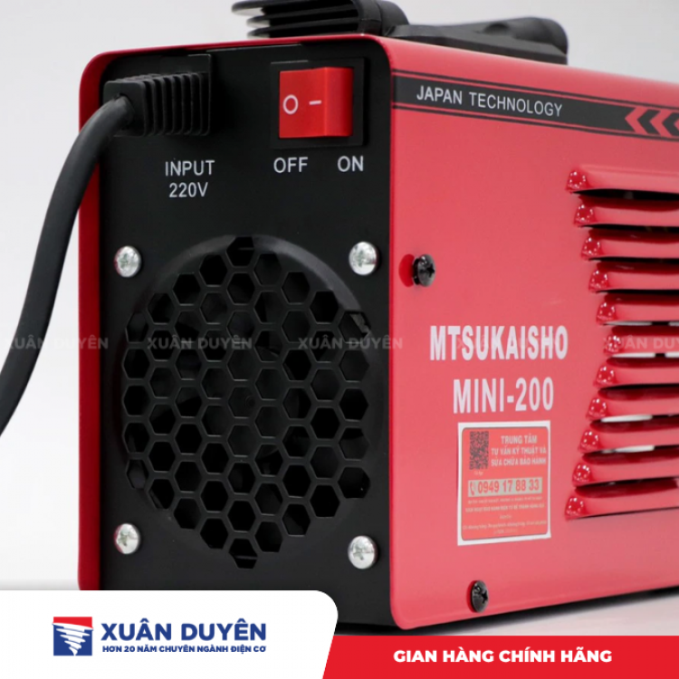 Máy hàn mini Mitsukaisho MINI-200